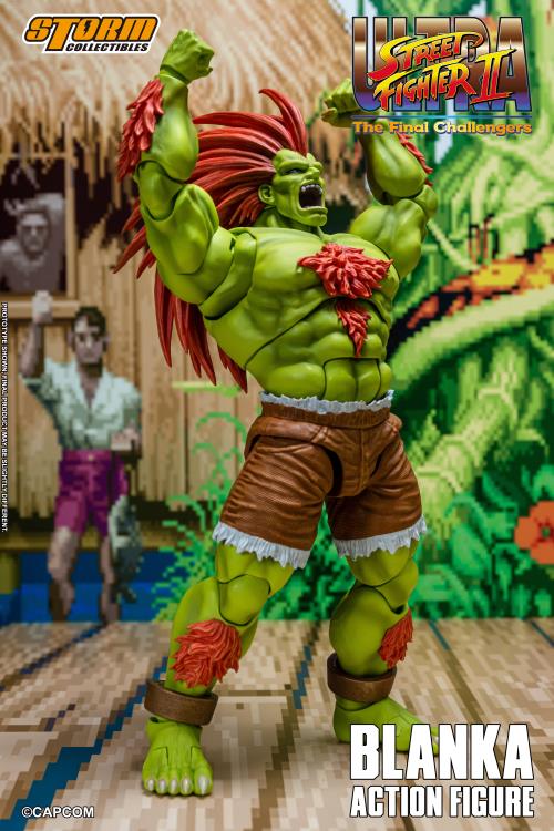 Ultra Street Fighter II: The Final Challengers Blanka 1/12 Scale Figure