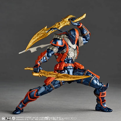 Pre-Order -DC Comics Amazing Yamaguchi Revoltech NR059 Deathstroke (Ver. 1.5)