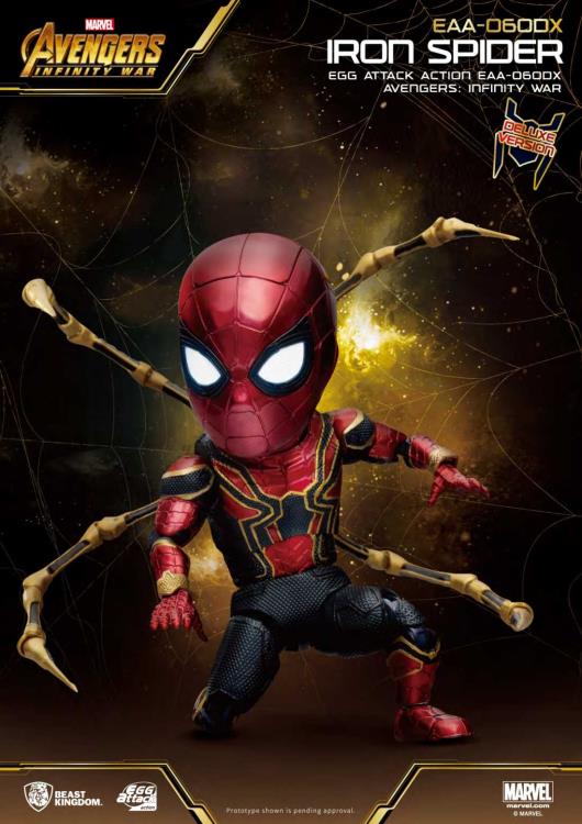 Avengers: Infinity War Egg Attack Action EAA-060DX Iron Spider PX Previews Exclusive