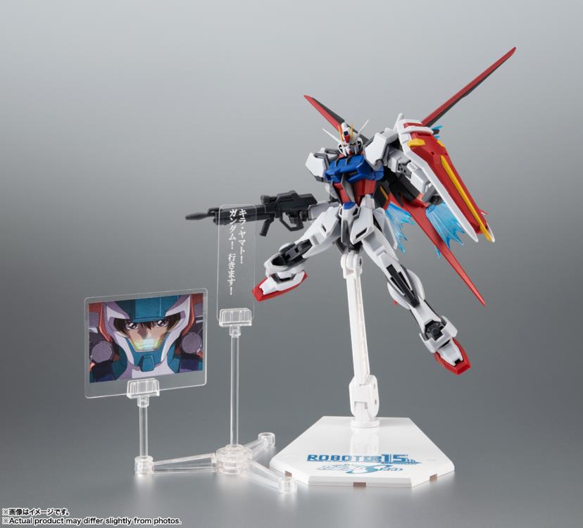 PRE-ORDER - Mobile Suit Gundam SEED Robot Spirits 15th Anniversary GAT-X105+AQM/E-X01 AILE Strike Gundam (Ver. A.N.I.M.E.)