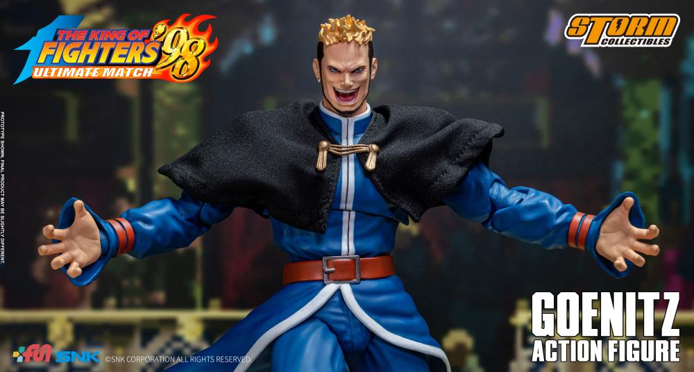 PRE-ORDER - The King of Fighters '98 Goenitz 1/12 Scale Action Figure