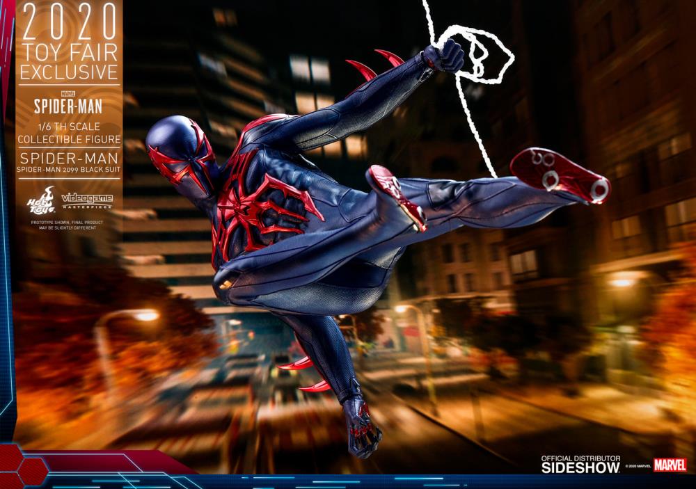 Marvel's Spider-Man VGM42 Spider-Man 2099 (Black Suit) 1/6th Scale 2020 Toy Fair Exclusive Collectible Figure