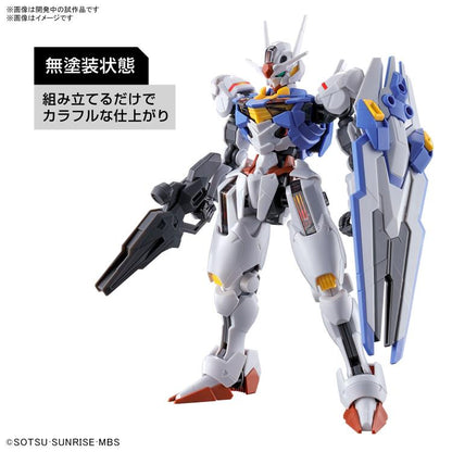 Mobile Suit Gundam: The Witch from Mercury HGTWFM Gundam Aerial 1/144 Scale Model Kit