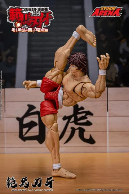 Pre-Order - Baki Hanma: Son of Ogre Storm Arena Baki Hanma 1/12 Scale Action Figure