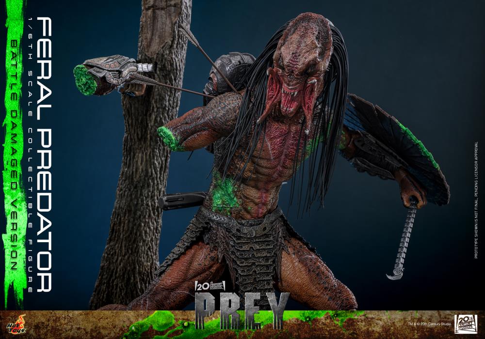 Pre-Order - Prey TMS173 Feral Predator (Battle Damaged Ver.) 1/6th Scale Collectible Figure