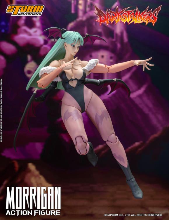 PRE-ORDER - Darkstalkers Morrigan 1/12 Scale Figure