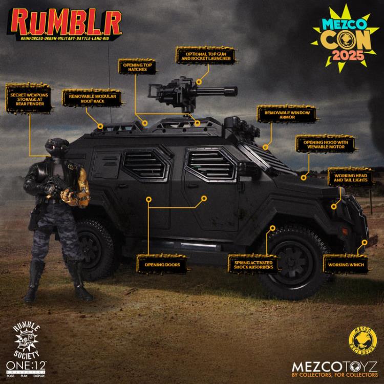 Rumble Society One:12 Collective R.U.M.B.L.R. & Death Adder Exclusive