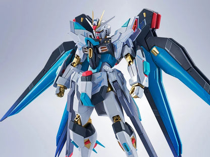 Gundam 45th Anniversary x Hatsune Miku Metal Robot Spirits Strike Freedom Gundam Type II (Hatsune Miku Ver.) Action Figure