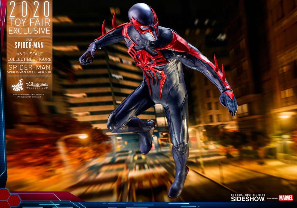 Marvel's Spider-Man VGM42 Spider-Man 2099 (Black Suit) 1/6th Scale 2020 Toy Fair Exclusive Collectible Figure