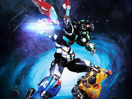 PRE-ORDER - Voltron: Legendary Defender Carbotix 10th Anniversary Voltron (Special Limited Edition Ver.) Action Figure