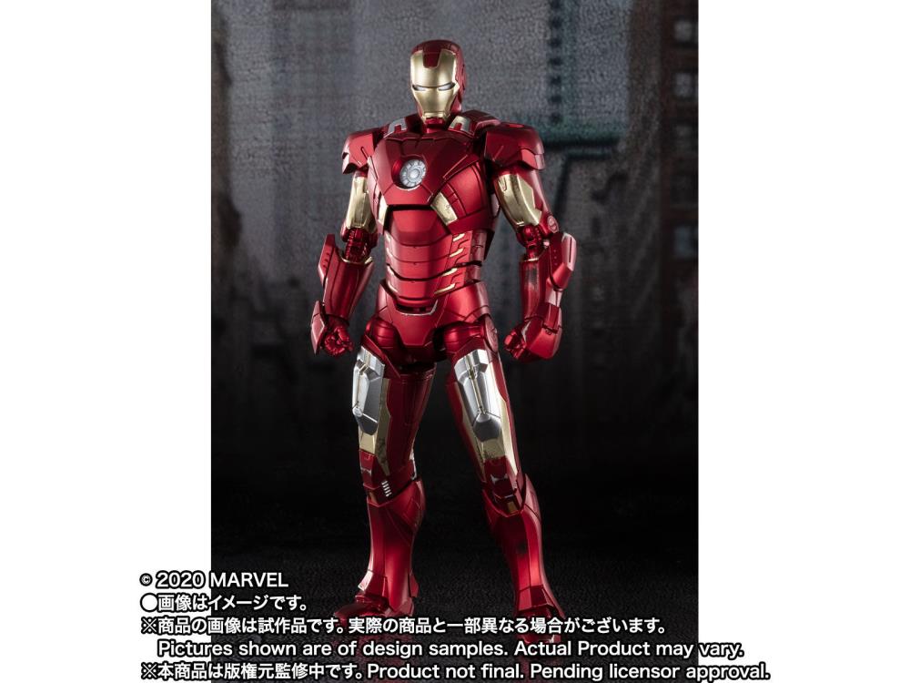 The Avengers S.H.Figuarts Iron Man Mark VII (Avengers Assemble Edition) Exclusive Action Figure