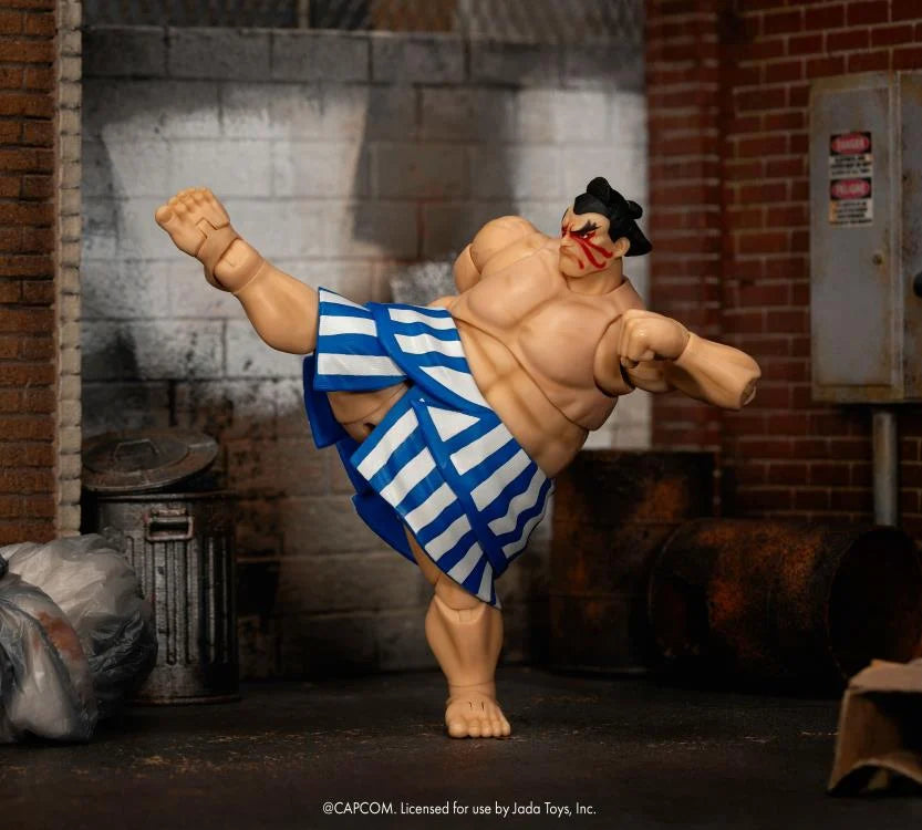 Pre-Order: Ultra Street Fighter II: The Final Challengers E. Honda (Deluxe Ver.) 1/12 Scale Action Figure