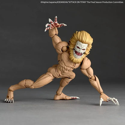 Pre-Order - Attack on Titan Amazing Yamaguchi Revoltech NR102 Jaw Titan Action Figure