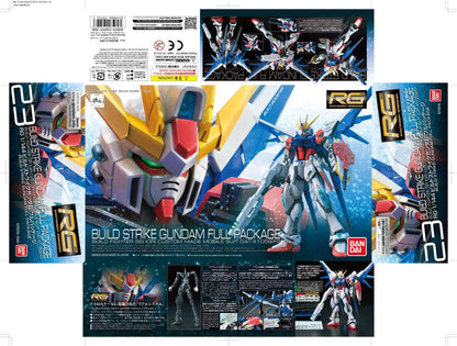 Gundam Build Fighters RG Build Strike Gundam Full Package 1/144 Scale Model Kit #23