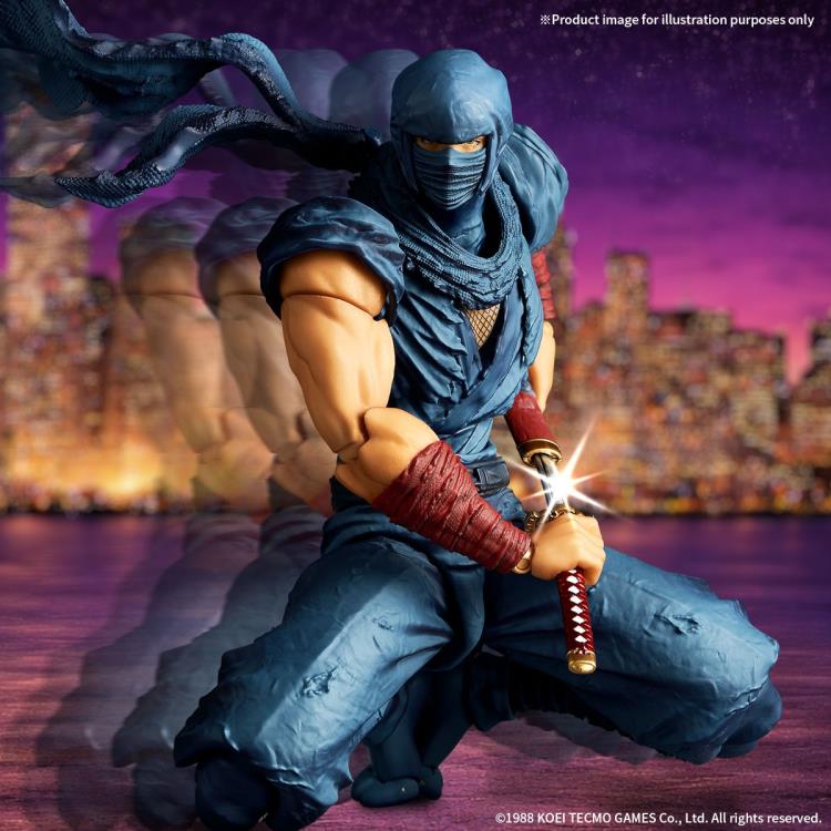 Pre-Order -Ninja Gaiden (1988) Amazing Yamaguchi Revoltech NR118 Ryu Hayabusa Action Figure