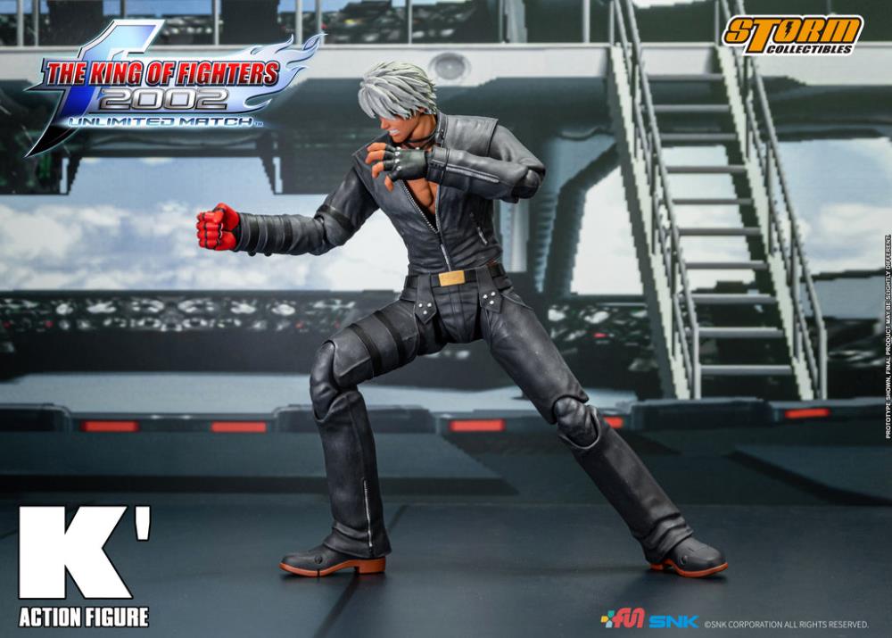 The King of Fighters 2002 Unlimited Match K' 1/12 Scale Action Figure