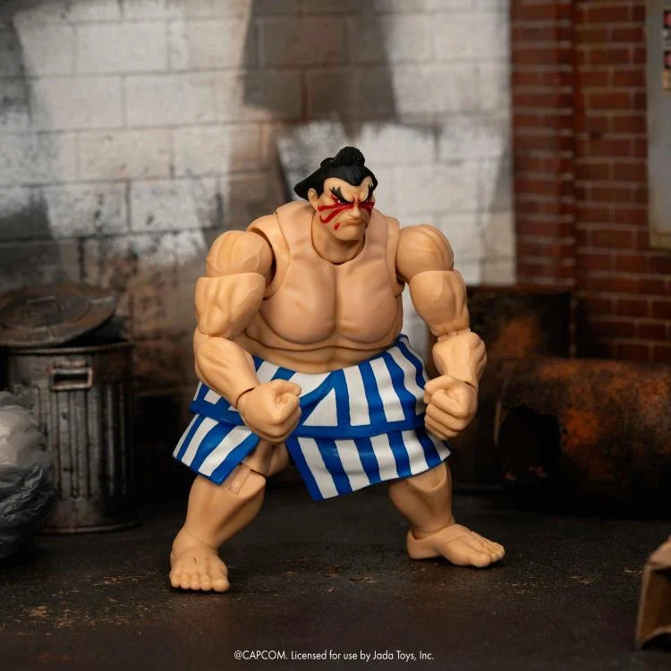Pre-Order: Ultra Street Fighter II: The Final Challengers E. Honda (Deluxe Ver.) 1/12 Scale Action Figure
