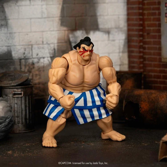 Pre-Order: Ultra Street Fighter II: The Final Challengers E. Honda (Deluxe Ver.) 1/12 Scale Action Figure