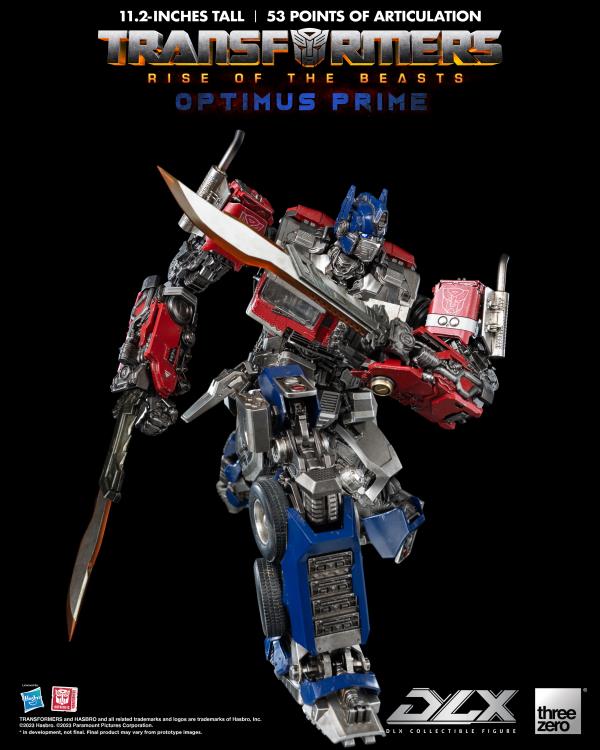 Transformers: Rise of the Beasts DLX Scale Collectible Series Optimus Prime