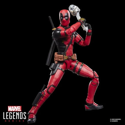 Deadpool & Wolverine Marvel Legends Deluxe Deadpool Action Figure with Dogpool