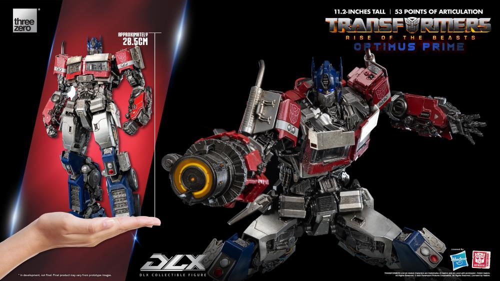 Transformers: Rise of the Beasts DLX Scale Collectible Series Optimus Prime