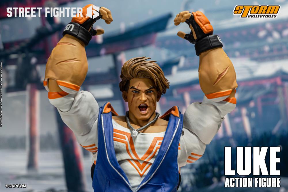 Pre-Order: Street Fighter 6 Luke 1/12 Scale Action Figure