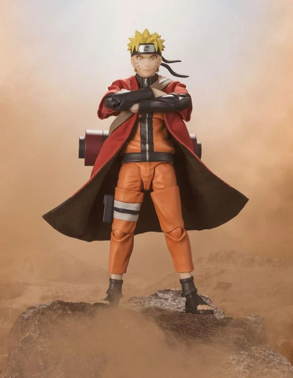 PRE-ORDER Naruto: Shippuden S.H.Figuarts Naruto Uzumaki (Sage Mode Savior of Konoha) Exclusive