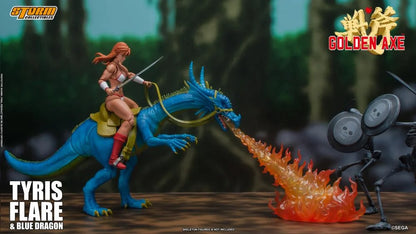 Golden Axe Tyris Flare and Blue Dragon 1/12 Scale Action Figure Set
