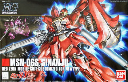 Mobile Suit Gundam Unicorn HGUC MSN-06S Sinanju 1/144 Scale Model Kit