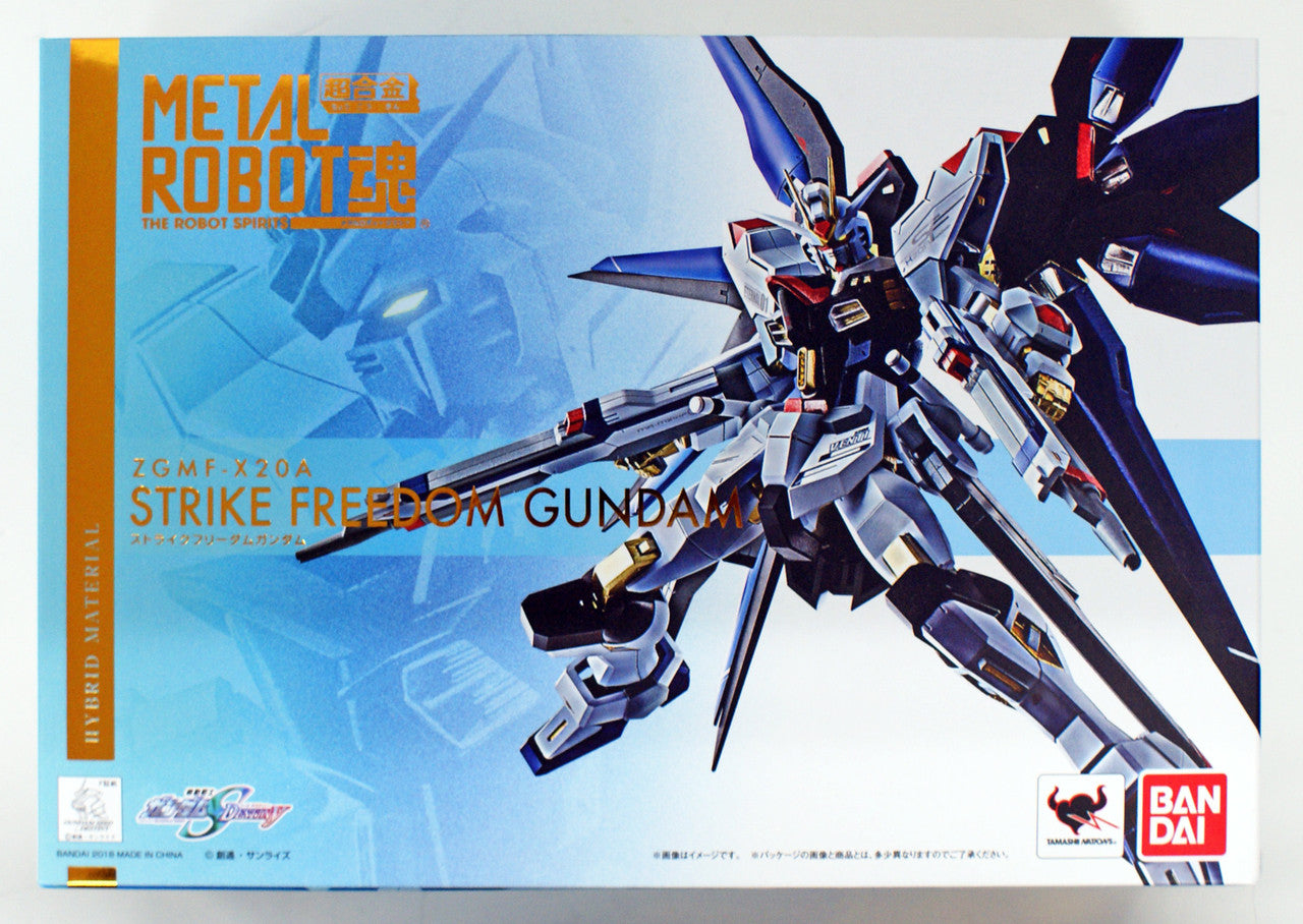 Mobile Suit Gundam SEED Destiny Metal Robot Spirits Strike Freedom Gundam ZGMF-X20A