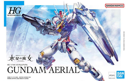 Mobile Suit Gundam: The Witch from Mercury HGTWFM Gundam Aerial 1/144 Scale Model Kit