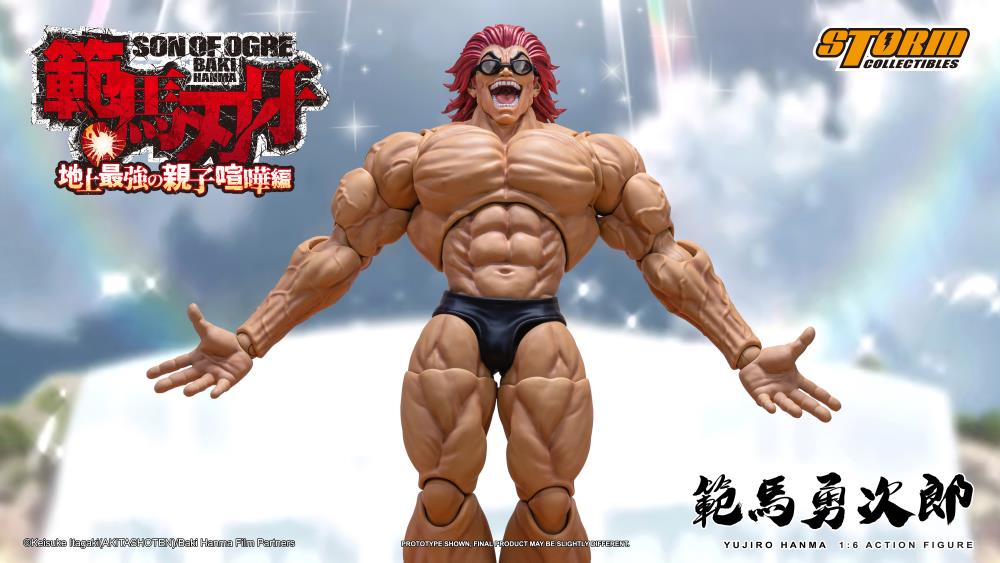 PRE-ORDER -Baki Hanma: Son of Ogre Yujiro Hanma 1/6 Scale Action Figure