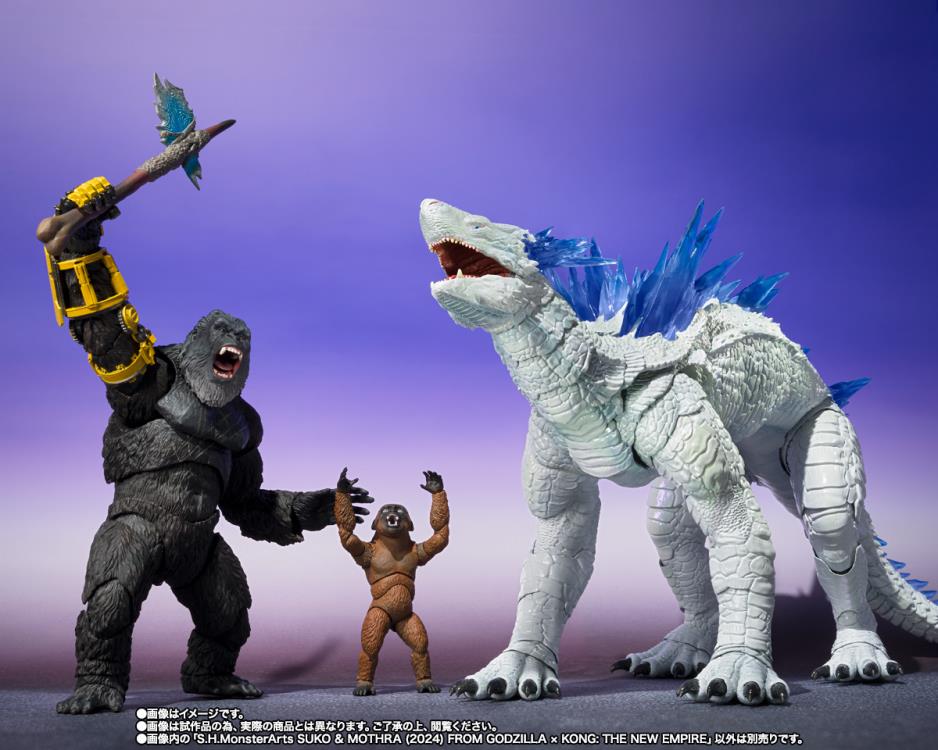 Godzilla x Kong: The New Empire S.H.MonsterArts Suko & Mothra
