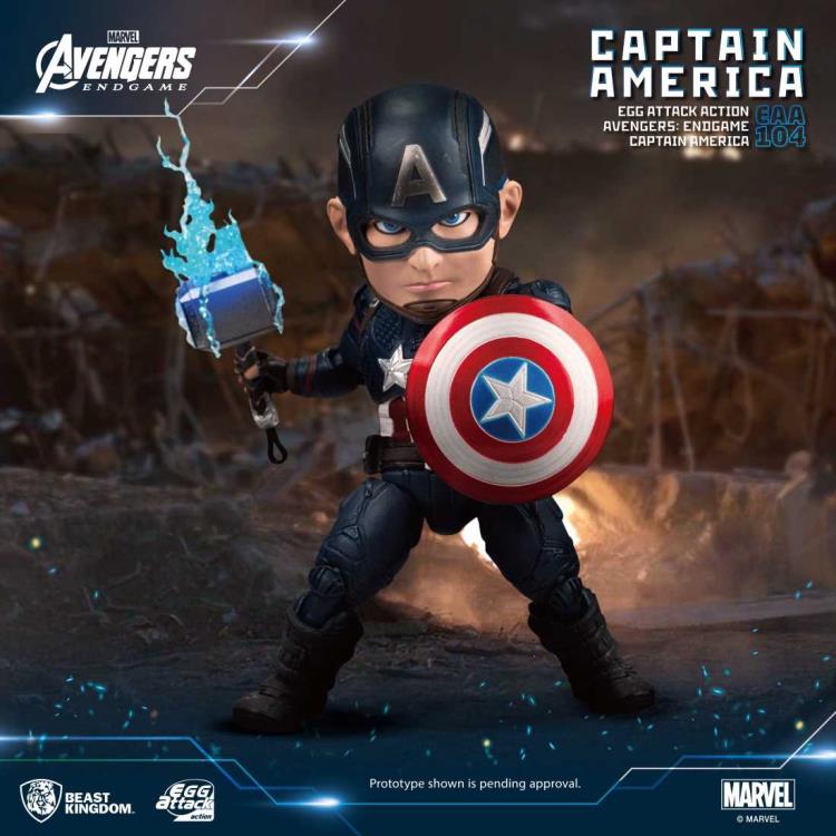 Avengers: Endgame Egg Attack Action EAA-104 Captain America
