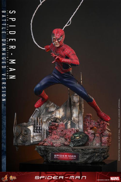 Pre-Order - Spider-Man (2002) MMS859 Spider-Man (Battle Damaged Ver.) 1/6th Scale Collectible Figure