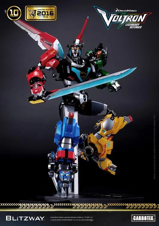 PRE-ORDER - Voltron: Legendary Defender Carbotix 10th Anniversary Voltron (Special Limited Edition Ver.) Action Figure