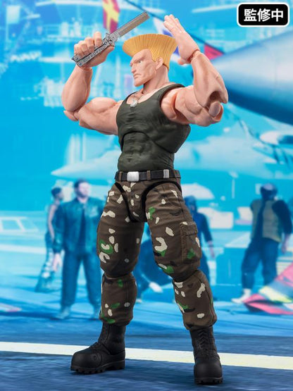 PRE-ORDER - Street Fighter S.H.Figuarts Guile (Outfit 2 Ver.)