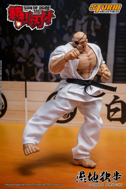 Pre-Order - Baki Hanma: Son of Ogre Doppo Orochi 1/12 Scale Action Figure
