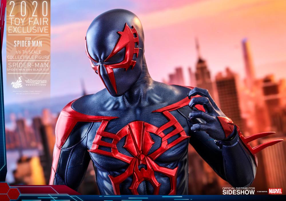 Marvel's Spider-Man VGM42 Spider-Man 2099 (Black Suit) 1/6th Scale 2020 Toy Fair Exclusive Collectible Figure
