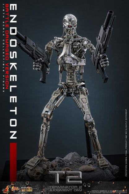 Pre-Order - Terminator 2: Judgement Day MMS840D77 Endoskeleton (Battle Damaged Ver.) 1/6th Scale Collectible Figure