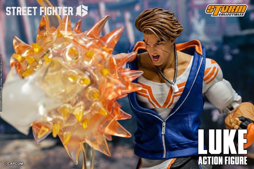 Street Fighter 6 Luke 1/12 Scale Action Figure