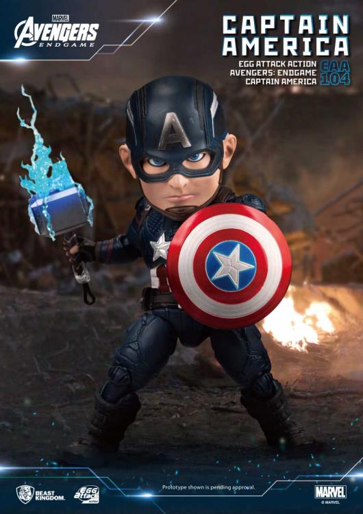 Avengers: Endgame Egg Attack Action EAA-104 Captain America