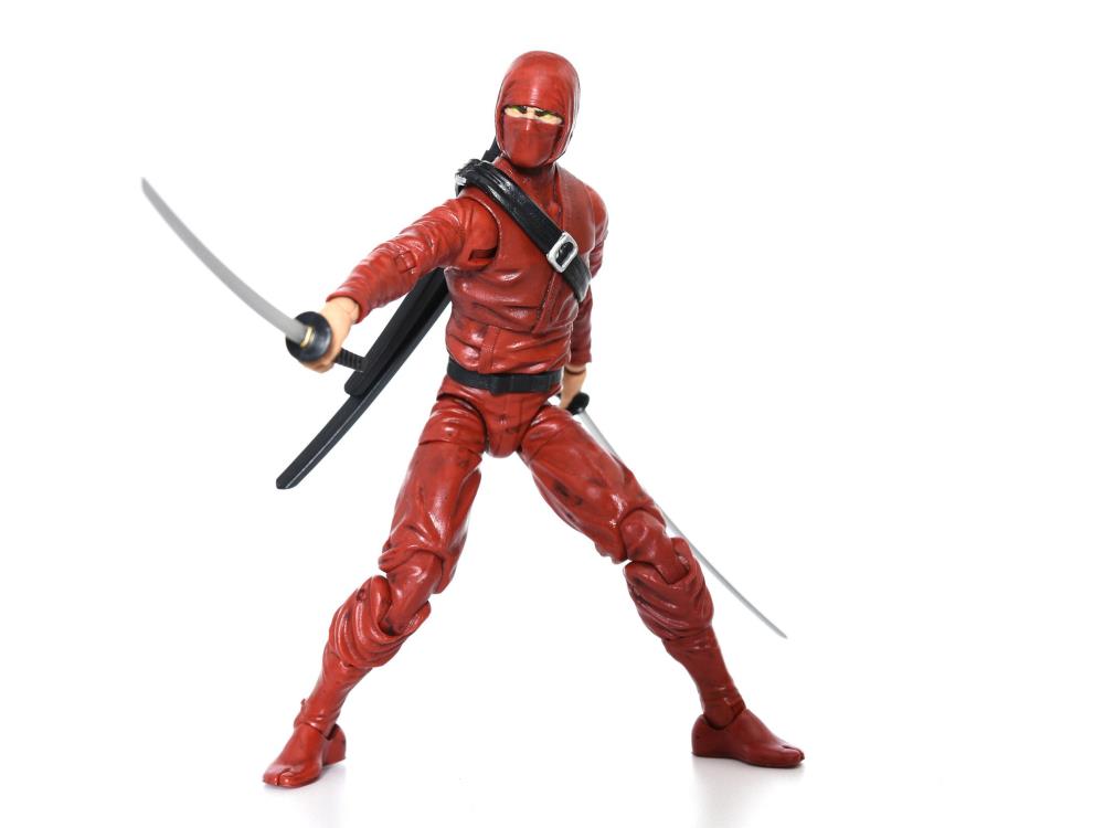 Articulated Icons- The Feudal Series - Basic Red Fury Ninja Figure