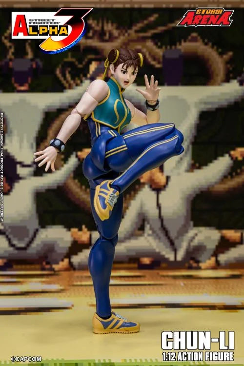 Pre-Order - Street Fighter Alpha 3 Storm Arena Chun-Li 1/12 Scale Action Figure