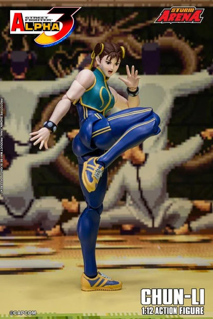 Pre-Order - Street Fighter Alpha 3 Storm Arena Chun-Li 1/12 Scale Action Figure