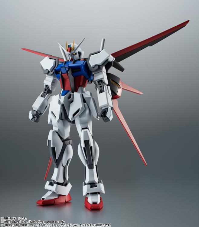 Mobile Suit Gundam SEED Robot Spirits AQM/E-X01 Aile Striker & Option Parts Set (Ver. A.N.I.M.E.)