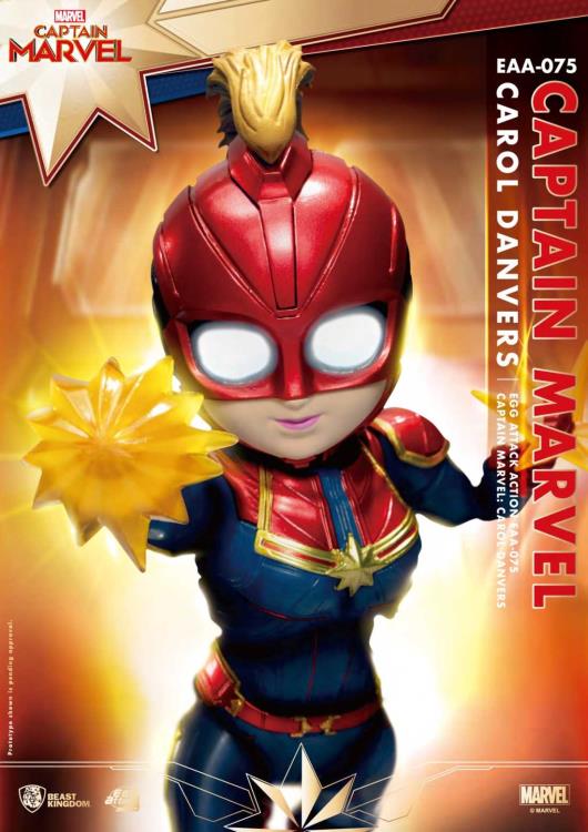 Captain Marvel Egg Attack Action EAA-075 Carol Danvers