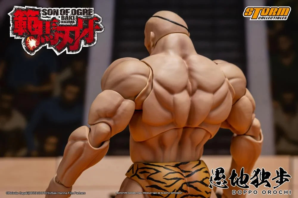 Pre-Order - Baki Hanma: Son of Ogre Doppo Orochi 1/12 Scale Action Figure
