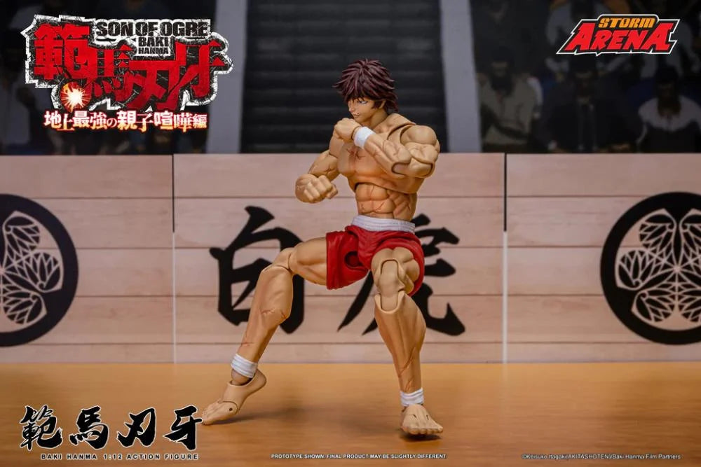 Pre-Order - Baki Hanma: Son of Ogre Storm Arena Baki Hanma 1/12 Scale Action Figure