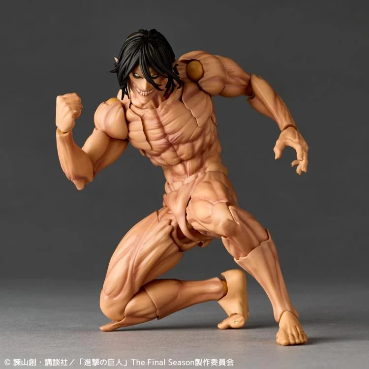 Pre-Order - Attack on Titan Amazing Yamaguchi Revoltech NR057 Attack Titan (Eren Yeager)